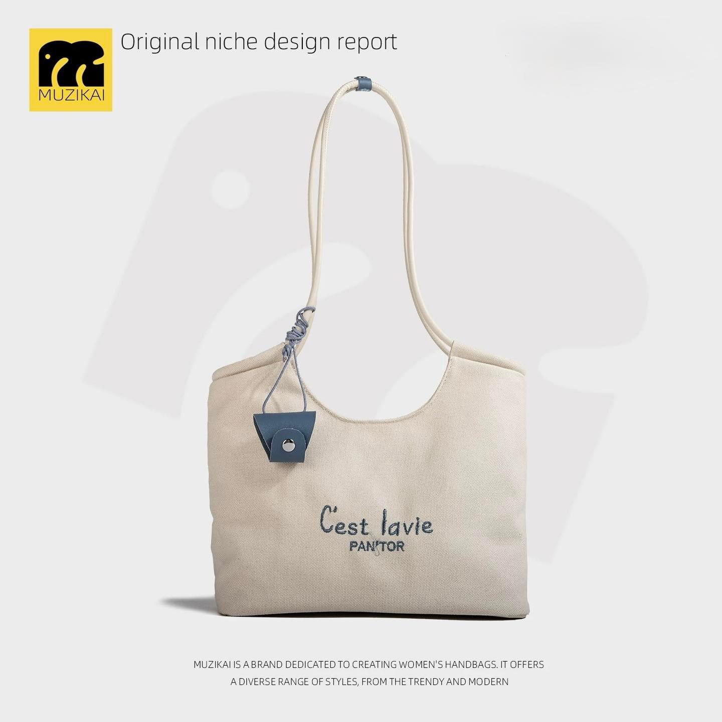 C’est Lavie Tote bag 3色入 - HLY &amp; CHOCCICO