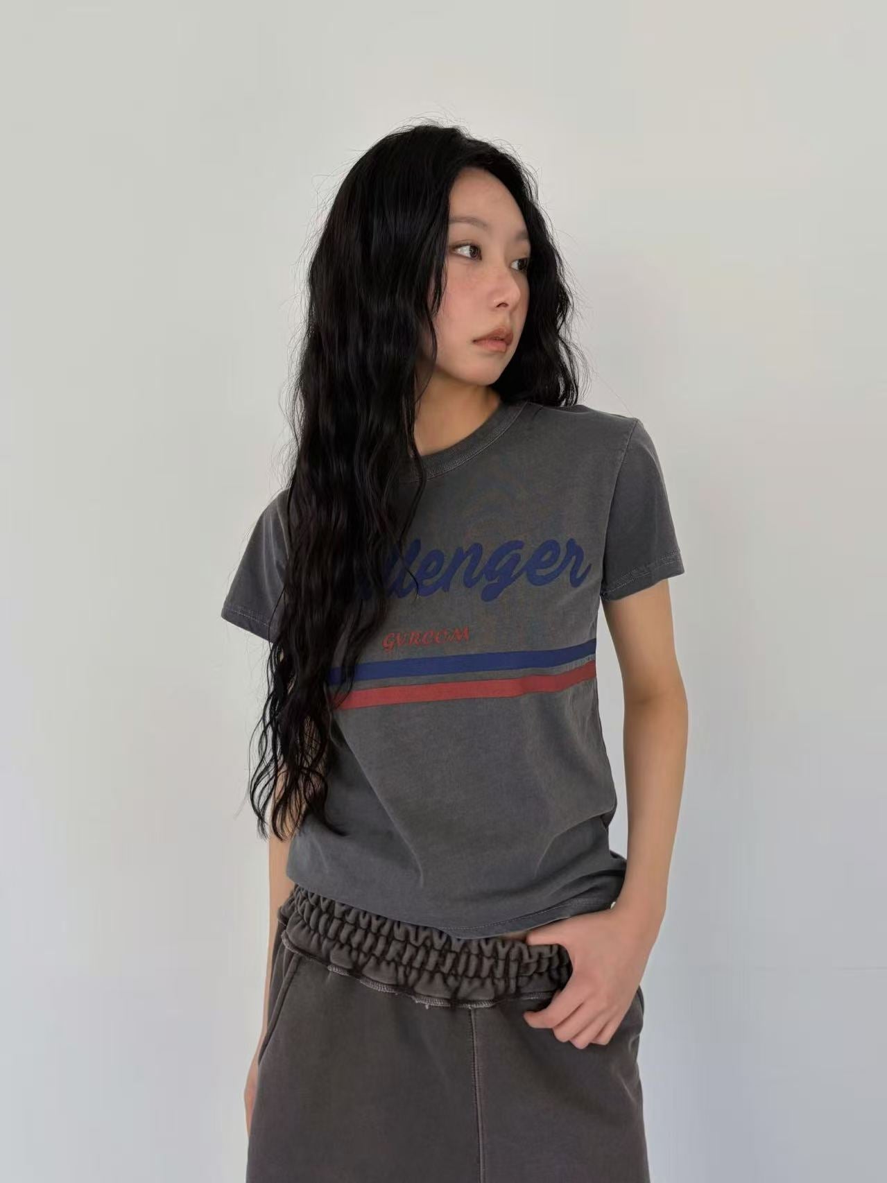 韓國直送Challengen Tee - HLY &amp; CHOCCICO
