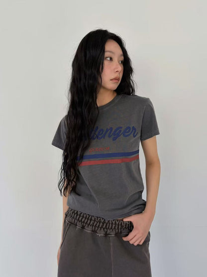 韓國直送Challengen Tee - HLY &amp; CHOCCICO