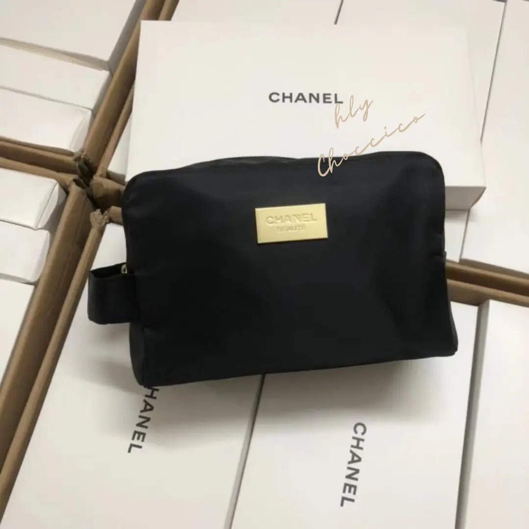 🖤 Chanel VIP禮品 🖤  大容量化妝袋  ‼️有盒‼️ HLY & CHOCCICO