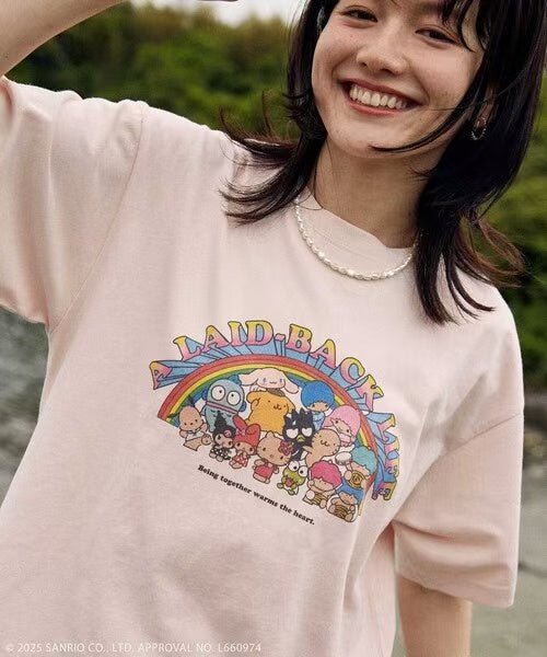 Characters Rainbow Rock Tee - HLY & CHOCCICO