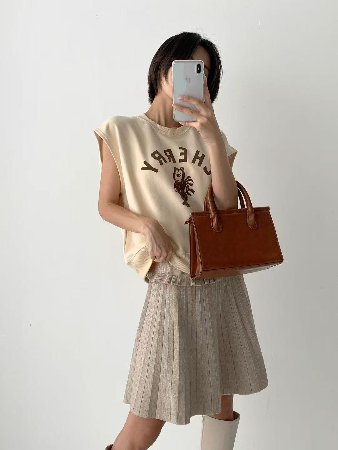 韓國直送Cherry Bear Tee HLY & CHOCCICO