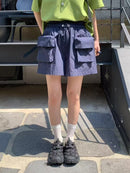 韓國直送Chic Utility Shorts ／ Comfort Tee - HLY & CHOCCICO