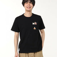 Chums Anti-Bug Food Yokai Pocket Tee - HLY & CHOCCICO