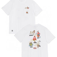 Chums Anti-Bug Food Yokai Pocket Tee - HLY & CHOCCICO