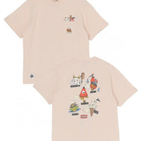 Chums Anti-Bug Food Yokai Pocket Tee - HLY & CHOCCICO