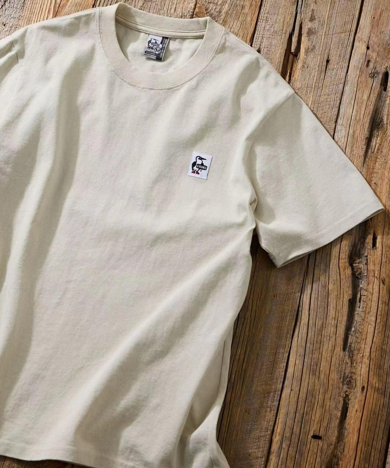 CHUMS arch logo back print crew neck Tee - 4 Color - HLY &amp; CHOCCICO