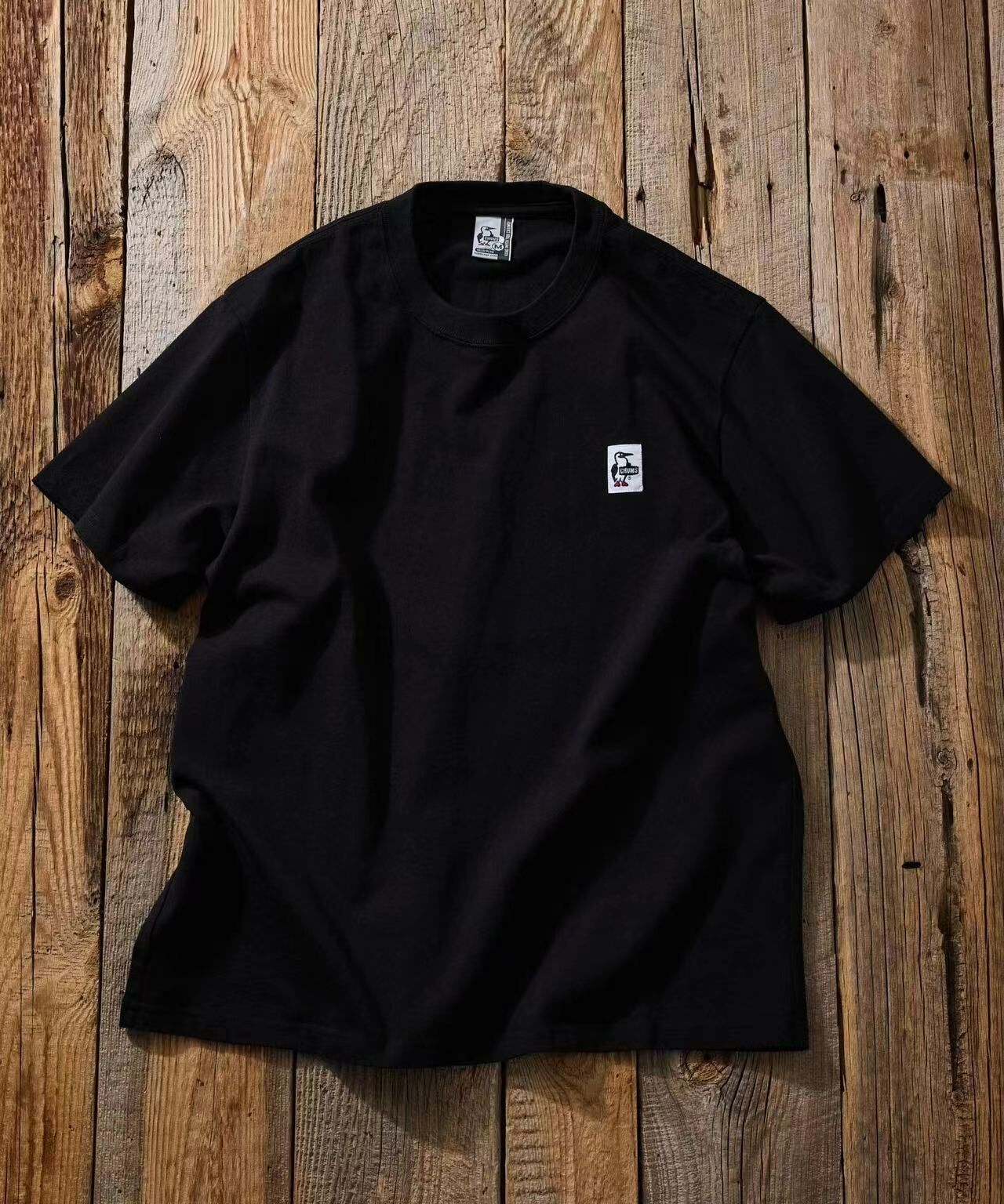 CHUMS  arch logo back print crew neck  Tee -4 Color - HLY & CHOCCICO