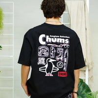 CHUMS  Archive Design Heavy Cotton Tee - HLY & CHOCCICO