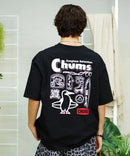 CHUMS  Archive Design Heavy Cotton Tee HLY & CHOCCICO