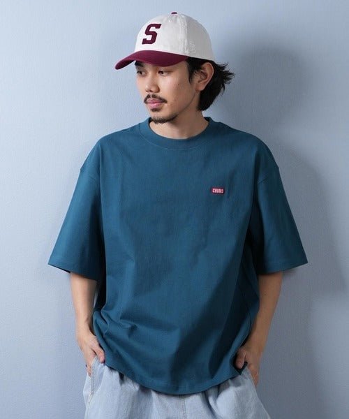 CHUMS  Archive Design Heavy Cotton Tee - HLY & CHOCCICO