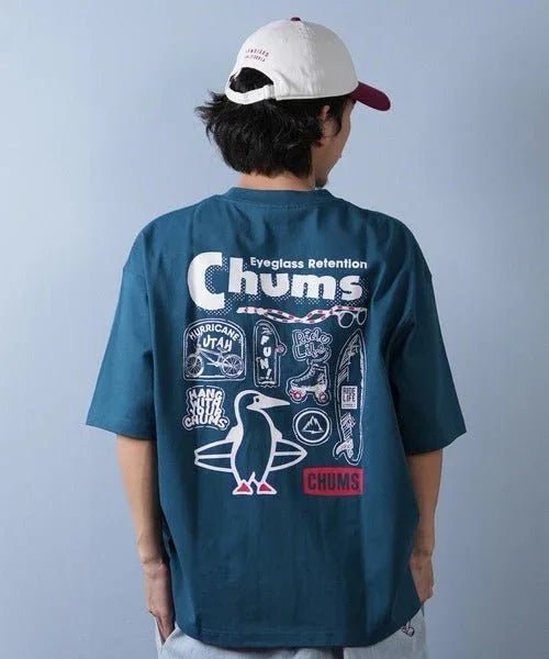 CHUMS Archive Design Heavy Cotton Tee - HLY &amp; CHOCCICO