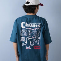 CHUMS  Archive Design Heavy Cotton Tee - HLY & CHOCCICO