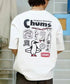 CHUMS Archive Design Heavy Cotton Tee - HLY & CHOCCICO