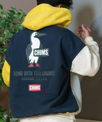 CHUMS Back Print Brushed Lining Hoodie HLY & CHOCCICO