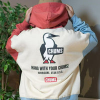CHUMS Back Print Brushed Lining Hoodie HLY & CHOCCICO