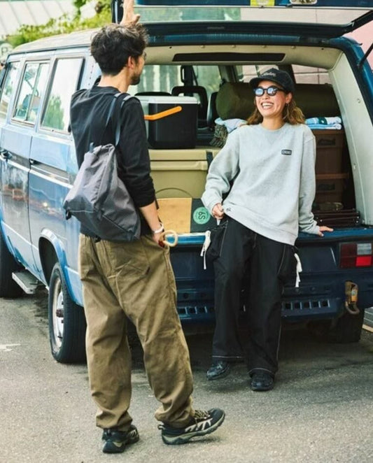 Chums back print crew neck sweatshirt HLY & CHOCCICO
