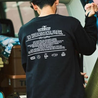 Chums back print crew neck sweatshirt HLY & CHOCCICO