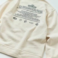 Chums back print crew neck sweatshirt HLY & CHOCCICO