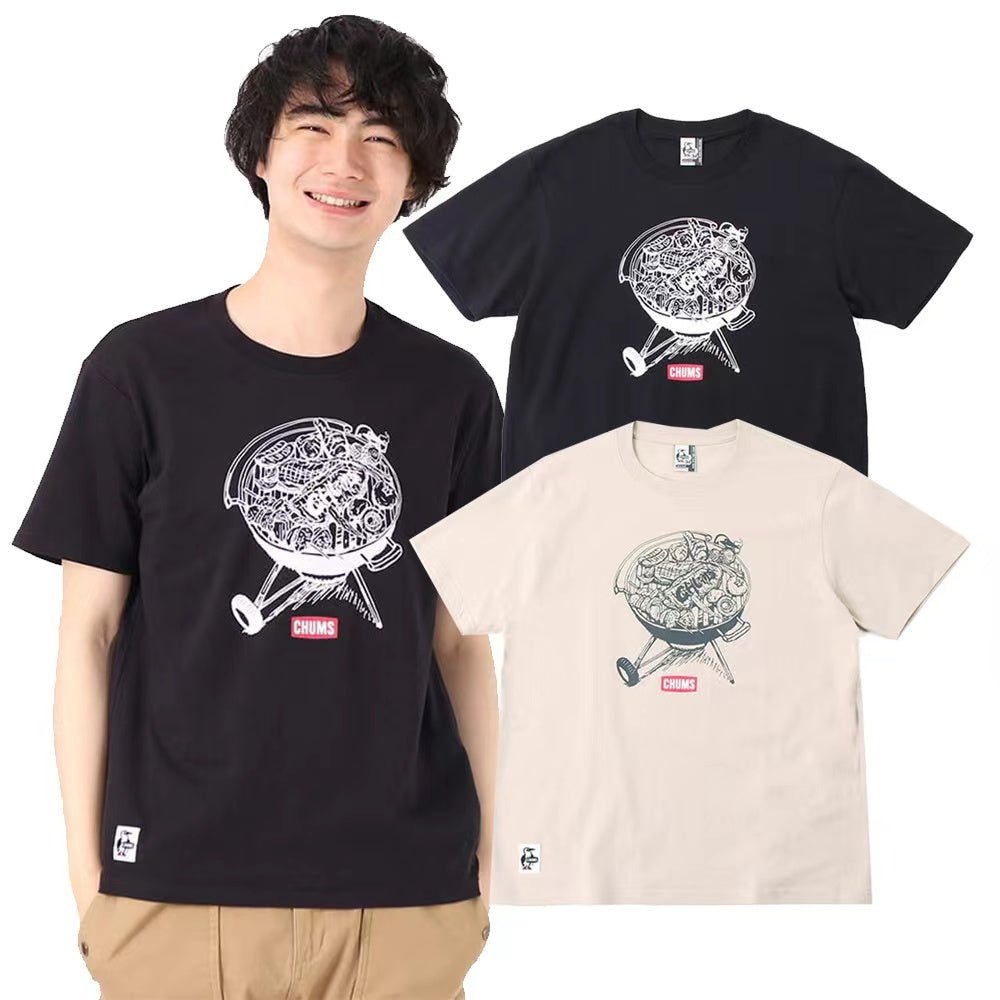 Chums BBQ  Tee - 5 Color - HLY & CHOCCICO