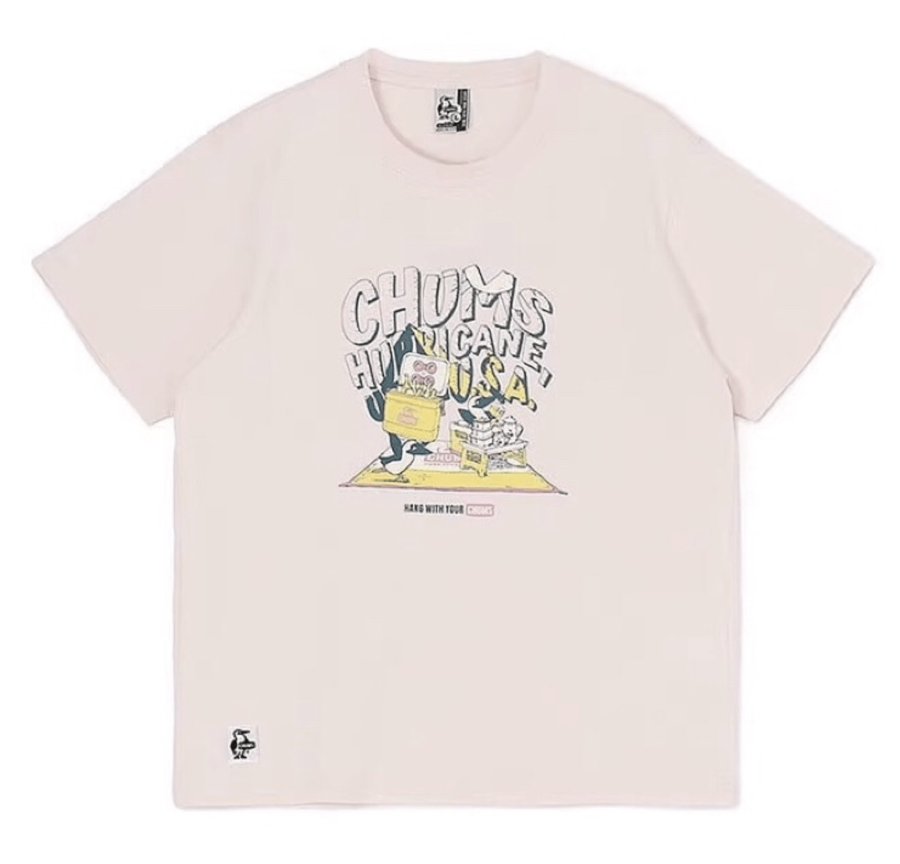 CHUMS Body Picnic Tee - HLY & CHOCCICO