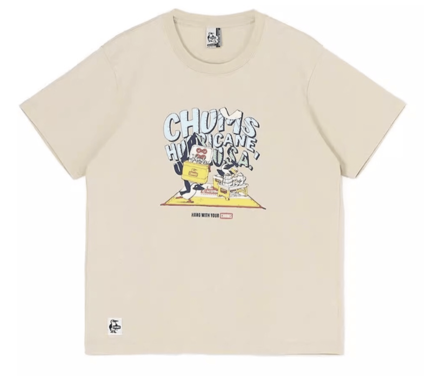 CHUMS Body Picnic Tee - HLY & CHOCCICO