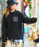 CHUMS 別注 Booby Bird Knit Pocket Sweatshirt - HLY & CHOCCICO