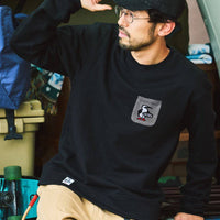CHUMS 別注 Booby Bird Knit Pocket Sweatshirt - HLY & CHOCCICO