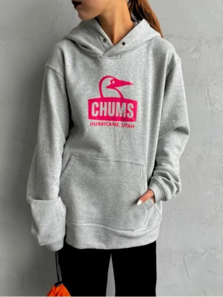 CHUMS BOOBY FACE logo print sweatshirt hoodie 連帽衛衣 - HLY & CHOCCICO