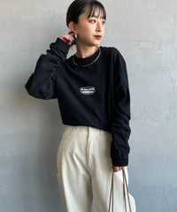 Chums  Brushed Back Print Long Sleeve T-shirt HLY & CHOCCICO