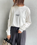 Chums  Brushed Back Print Long Sleeve T-shirt HLY & CHOCCICO