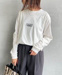 Chums  Brushed Back Print Long Sleeve T-shirt HLY & CHOCCICO