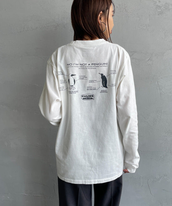 Chums  Brushed Back Print Long Sleeve T-shirt