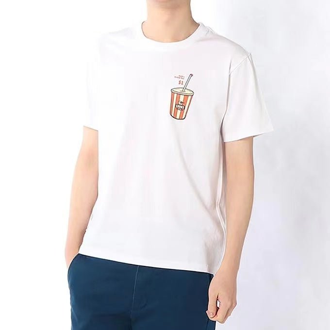 Chums Burger Shop Tee - 3 Color HLY & CHOCCICO