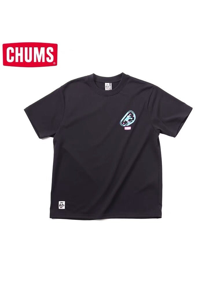 CHUMS  Climbing Booby Workout Dry  Tee -2 Color HLY & CHOCCICO