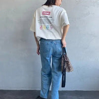 CHUMS Custom History Logo Back Print T-shirt  -3 Color - HLY & CHOCCICO