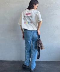 CHUMS Custom History Logo Back Print T-shirt  -3 Color HLY & CHOCCICO