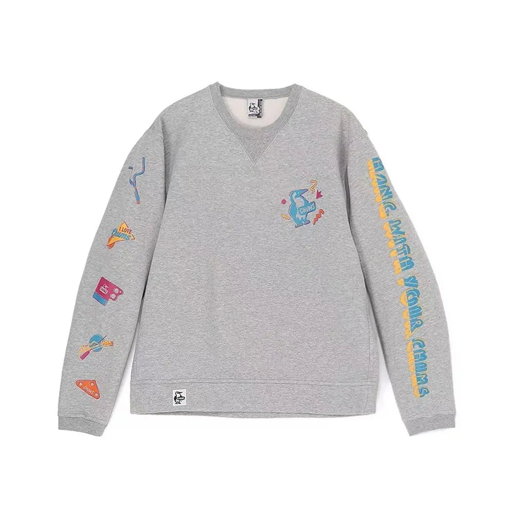 Chums DiscoTime  Crew Neck Sweatshirt - HLY & CHOCCICO