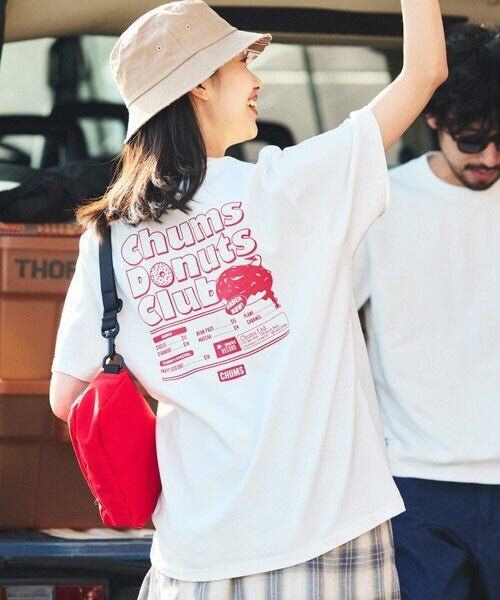 CHUMS 別注 DONUTS CLUB T-shirt - 4 Color - HLY & CHOCCICO