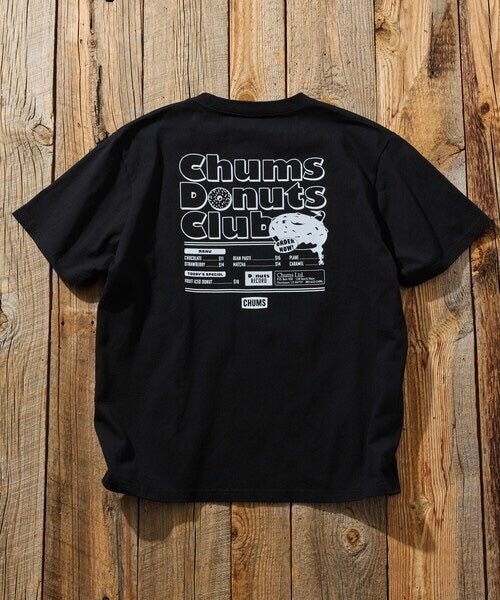 CHUMS 別注 DONUTS CLUB T-shirt - 4 Color - HLY & CHOCCICO