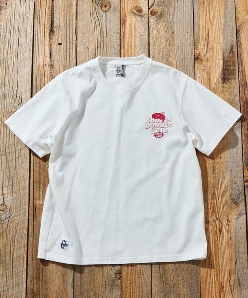 CHUMS 別注 DONUTS CLUB  T-shirt -4 Color - HLY & CHOCCICO