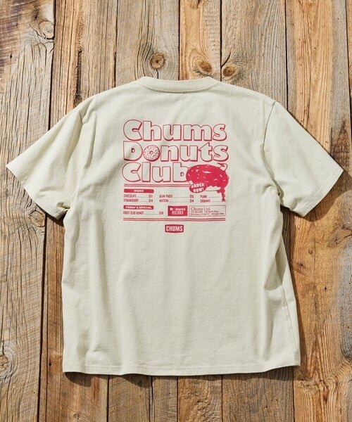 CHUMS 別注 DONUTS CLUB T-shirt - 4 Color - HLY & CHOCCICO