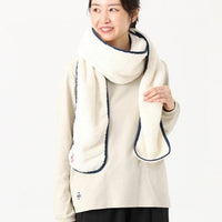 CHUMS Elmo Fleece Muffler Scarf HLY & CHOCCICO