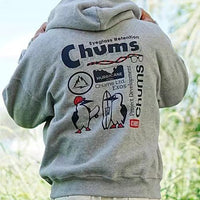 CHUMS Fleece-lined Hoodie HLY & CHOCCICO