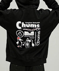 CHUMS Fleece-lined Hoodie HLY & CHOCCICO