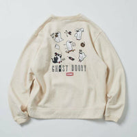 Chums Ghost Motif Sweatshirt - HLY & CHOCCICO