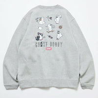 Chums Ghost Motif Sweatshirt - HLY & CHOCCICO