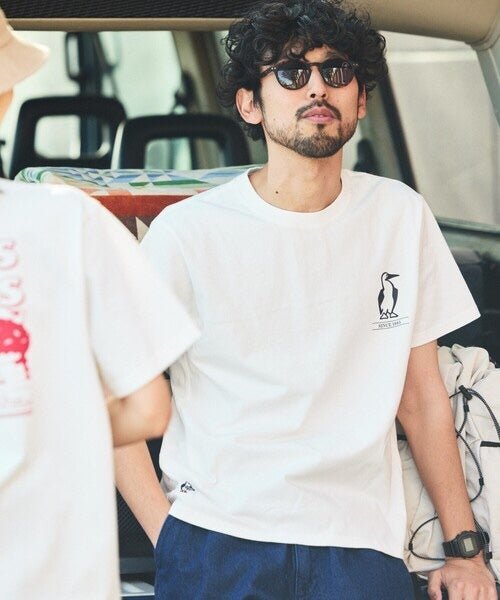 CHUMS 別注 Hang with Booby  T-shirt -3 Color