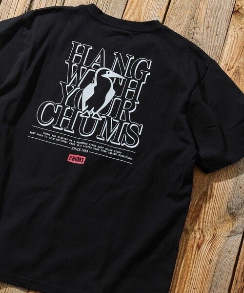 CHUMS 別注 Hang with Booby  T-shirt -3 Color - HLY & CHOCCICO
