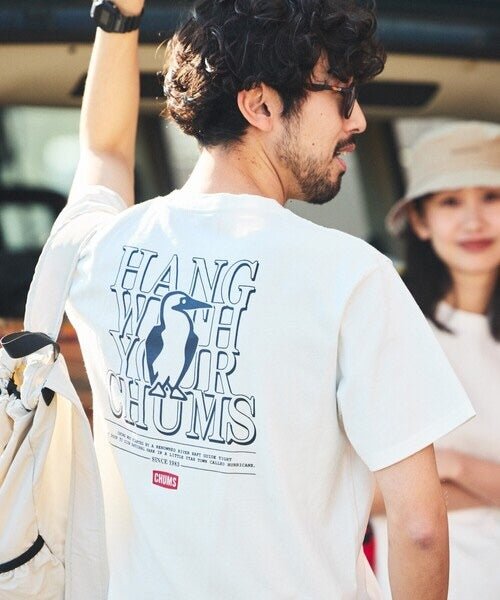 CHUMS 別注 Hang with Booby  T-shirt -3 Color